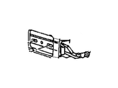 Mopar 4673202 Sliding Door Center Hinge Asm