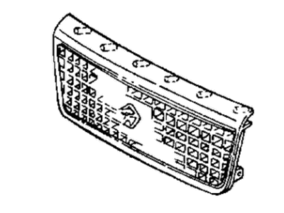 Mopar JG32MBF Grille, Radiator