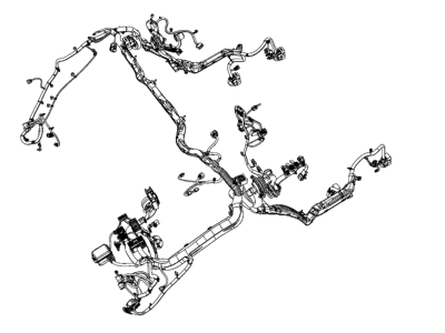 Mopar 68362383AC Wiring-Dash