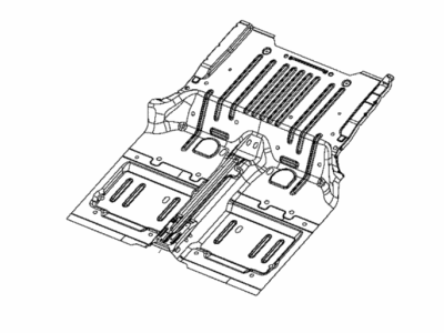 Mopar 68375212AD Pan-Floor