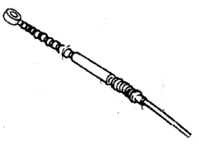 Mopar 4670136 Cable, Gearshift Control