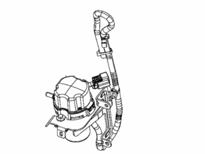 Jeep Vacuum Pump - 68338787AC