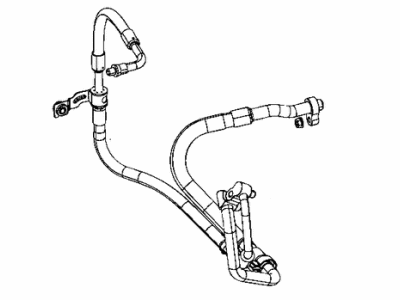 Mopar 68229714AA A C Suction Discharge