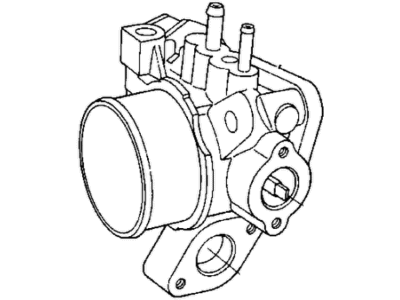 1992 Dodge Daytona Throttle Body - 5283222