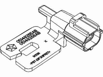 Jeep Cherokee Ambient Temperature Sensor - 68518243AA