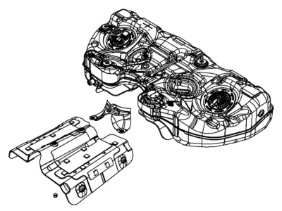 Chrysler Fuel Tank - 68494592AA