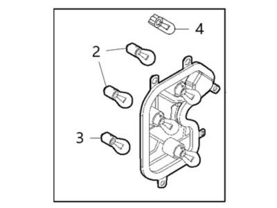 Jeep Dome Light - 68458452AA