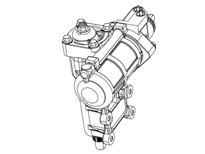 Jeep Wrangler Rack And Pinion - 68336245AB