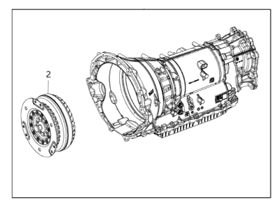 2021 Jeep Grand Cherokee Torque Converter - RL305283AC