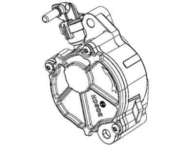 Jeep Wrangler Vacuum Pump - 68490189AA