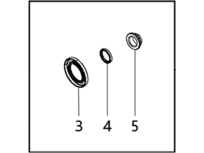 Dodge Charger Automatic Transmission Output Shaft Seal - 68234127AB