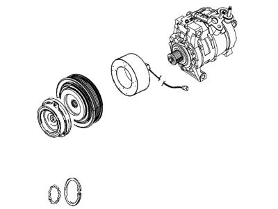 2019 Ram 1500 A/C Compressor - 68320915AA