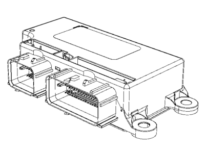 Mopar 68469498AA OCCUPANT Restraint Module