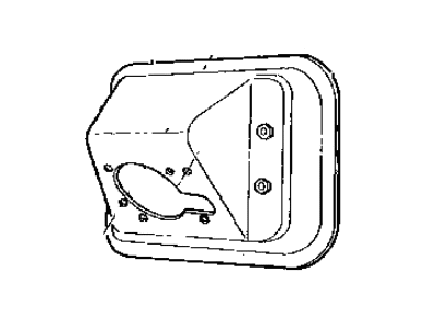 Jeep Cherokee Fuel Filler Housing - 52100230