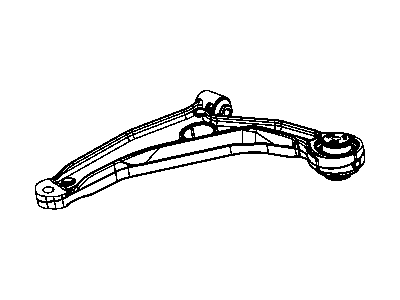 Chrysler Control Arm Bushing - 5168160AA