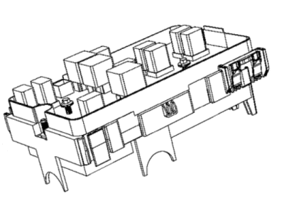 Chrysler Fuse Box - 68406348AA