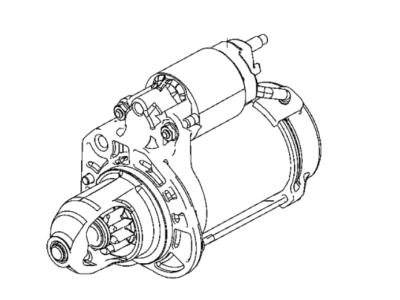 Jeep Grand Cherokee Starter Motor - 68430861AA