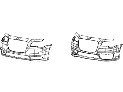 2015 Chrysler 300 Bumper - 5PN41TZZAD