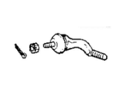 Mopar MB315776 End Package, Tie Rod Inner