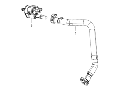 Chrysler Canister Purge Valve - 68422661AA