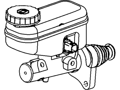 2005 Chrysler Sebring Brake Fluid Level Sensor - 5019403AA
