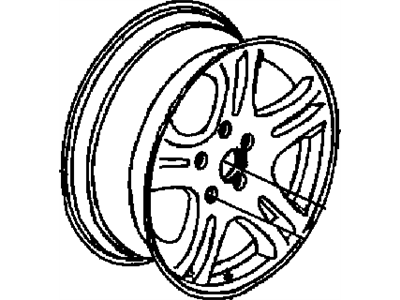 Dodge Caravan Spare Wheel - WW27PAKAB