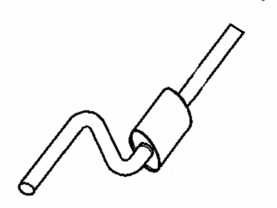 Mopar 4578199AB Exhaust Pipe