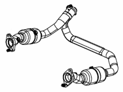 Ram 1500 Classic Catalytic Converter - 68436974AB