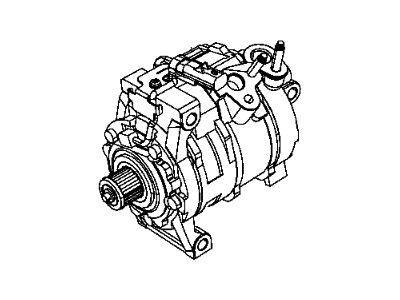 2010 Dodge Charger A/C Compressor - 2AMA1418AA