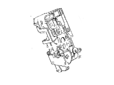 1995 Dodge Viper Door Latch Assembly - 4643034