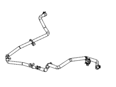 Mopar 68309904AD Hose-COOLANT Bottle Inlet