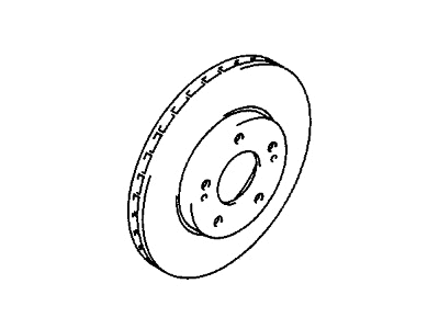 Dodge Stratus Brake Disc - V5010054AA