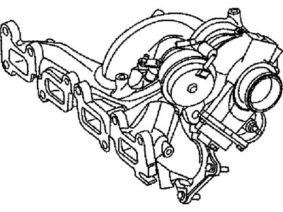 Chrysler Turbocharger - RL064587AA