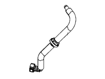 Chrysler 200 Brake Booster Vacuum Hose - 4581552AB