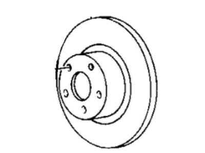 Dodge Shadow Brake Disc - 4383961