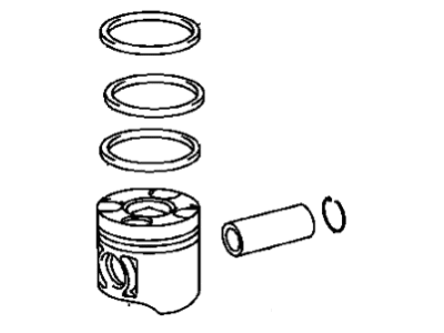 2002 Dodge Sprinter 2500 Piston - 5137280AA