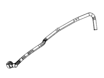 Jeep Cherokee Brake Booster Vacuum Hose - 4581560AA