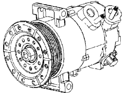 2008 Jeep Compass A/C Compressor - 55111555AA