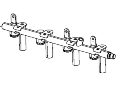 Mopar Fuel Rail - 5281481AB