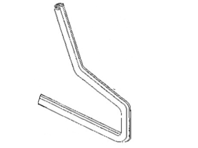 1992 Dodge Viper Weather Strip - 4709252