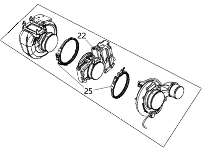 Ram Turbocharger - 68245792AA