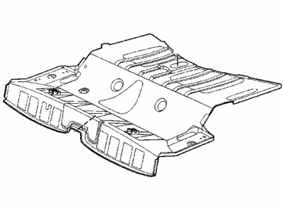 Mopar 35026100 Pan-Assembly Front Section Of Rear