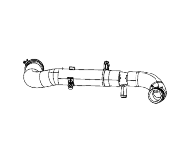 2021 Jeep Wrangler Radiator Hose - 68283409AD