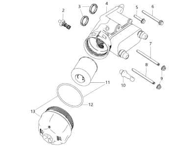 Mopar 68408389AA Base-Engine Oil Filter