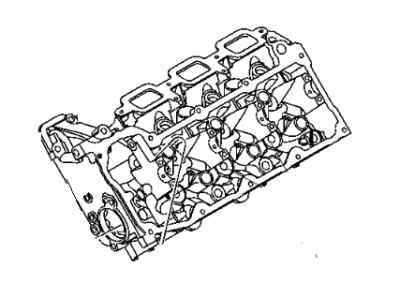 2005 Dodge Dakota Cylinder Head - R5637056