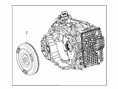 Chrysler Pacifica Torque Converter - R8311996BA