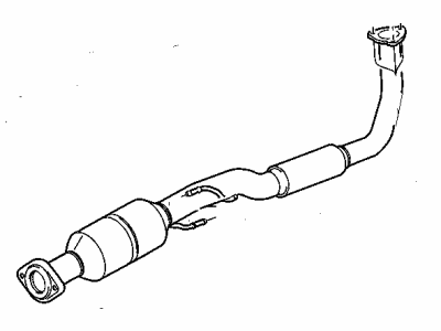 Jeep Liberty Catalytic Converter - 52128766AA