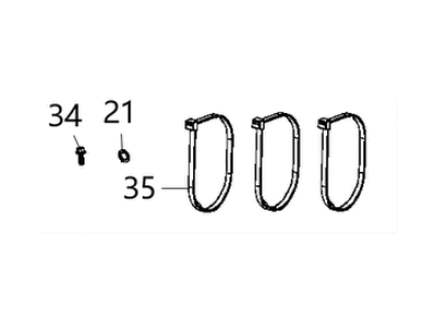 Mopar 68444776AA TURBOCHARGER Speed Sensor