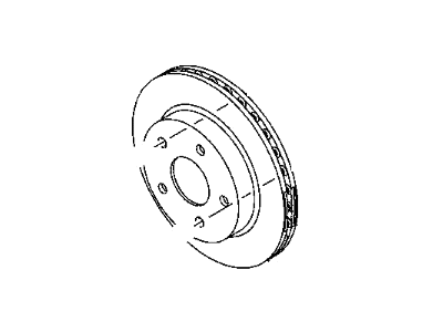 Ram Dakota Brake Disc - VND55005AA