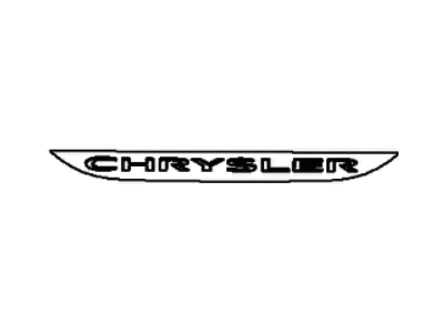 Chrysler Town & Country Emblem - 68211627AA